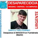 Se busca a un joven desaparecido