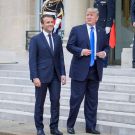 Macron impulsa un encuentro entre Trump y el presidente iraní